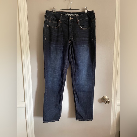 American Eagle Outfitters Denim - American Eagle Outfitters Women’s dark blue Tomgirl Jeans - short